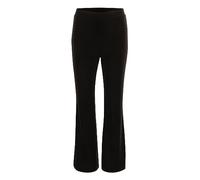 PART TWO Women's Trousers Velvet Flared Legs High-Waisted Regular Fit Pantalones, Mole', XL De Las Mujeres