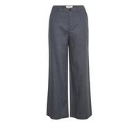 Part Two Women's Trousers Wide Legs High-Waisted Full-Length Zip and Button Pantalones, Turbulence, XXS De Las Mujeres