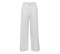 Part Two Women's Trousers Wide Legs High-Waisted Full-Length Zip and Button Pantalones, Vetiver, 42 De Las Mujeres