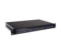 Partaker 1U Cabinet,Firewall,Pfsense,Mikrotik,VPN Router,Network Security Server,Intel Atom D525 with 6 Intel Gigabit LAN R4(Barebone System)