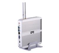 Partaker Fanless Mini PC Windows 10 Pro, Intel Core i5 4200U Mini Comptuers, 8GB Ram 128GB SSD, Mini PC i5 Support HDMI, VGA, 4USB 3.0, WiFi, Aluminum Alloy Chassis