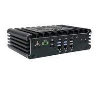 Partaker Industrial PC, Mini Computer, IPC, Windows 11 or Linux Ubuntu, Intel Core I5 1135G7, PA-3126, 3 x I225-V 2.5Gbe LAN, HDMI, DP, 6 x COM, 2Pin Phoenix, 16 Way GPIO, 16GB RAM 512GB SSD
