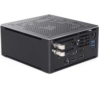 Partaker Mini PC, HTPC, Small PC, Mini Desktop PC, Windows 11 Pro, Core I9 10980HK, B18, DP 1.2, HDMI 2.0, Type-C, 2 x LAN, 6 x USB, 8G RAM, 512G SSD