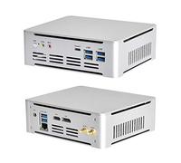 Partaker Mini PC Windows 10, Intel Core i5 7300HQ Processor,Supports DDR4 RAM/M.2 SSD/4K/DP/HD/Dual WiFi/Gagabit Ethernet/Fan/Type-C USB3.0(No Ram No Storage)
