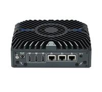 Partaker Powerful Mini Computer, Fan-Cooled 12th Gen Mini PC, Intel Core I5 1235U, N7, Windows 11, 3 x Intel i225-V 2.5G LAN, 3 x HD 4K Display, 2 x COM, 4 x USB3.1, 32GB DDR5 1TB SSD