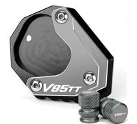 Parte Almohadilla Soporte Caballete Lateral Motocicleta Para GUZZI V85TT V 85 TT V85 2020 2021 2022 2023 Placa Extensión Ampliación Base Motocicleta Soporte Almohadilla Extensión