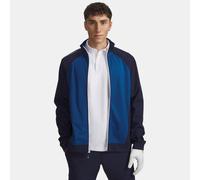 Parte de arriba con cremallera completa Under Armour Drive Wind para hombre Midnight Marino Azul / Varsity Azul / Blanco XXL