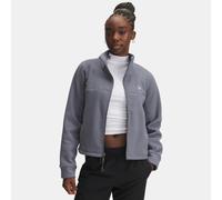 Parte de arriba con cremallera completa Under Armour Expanse Fleece para mujer Titan Gris / Blanco XL