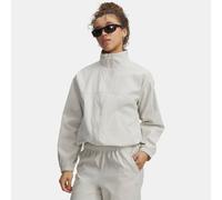 Parte de arriba con cremallera completa Under Armour Unstoppable Woven para mujer Summit Blanco / Summit Blanco S