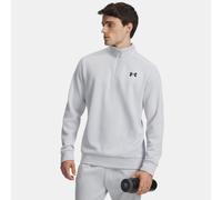 Parte de arriba con cremallera de ¼ Armour Fleece® para hombre Halo Gris / Negro XL