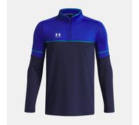 Parte de arriba con cremallera de ¼ Under Armour Challenger Training para niño Midnight Marino Azul / Royal / Blanco YMD (137 - 149 cm)