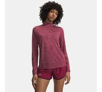Parte de arriba con media cremallera Under Armour Tech™ Twist para mujer Claret / Ox Blood M