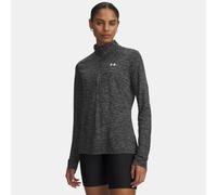 Parte de arriba con media cremallera Under Armour Tech™ Twist para mujer Negro / Blanco XL