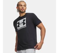 Parte de arriba de manga corta Under Armour ABC Camo Boxed Logo para hombre Negro / Blanco L