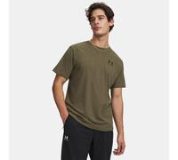 Parte de arriba de manga corta Under Armour Left Chest Logo para hombre Marine OD Verde / Negro / Negro M