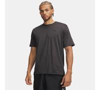 Parte de arriba de manga corta Under Armour Tech™ Vent para hombre Negro / Negro L