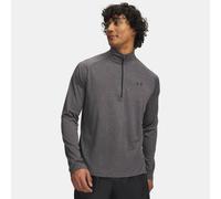Parte de arriba de manga larga y media cremallera Under Armour Tech™ para hombre Carbon Heather / Negro 3XL
