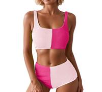 Parte De Arriba del Traje De Baño Bikini Barriga Y E Descubierta Cruzada Control Crucigrama Tu Adelgazante Morado Roja Dye Completos Madre Pieles Fisicoculturistas Que Trikini