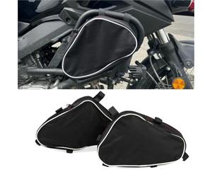 Parte de la Bolsa Bolsa Impermeable para Motocicleta, Barras Choque Bolsas Herramientas Viaje para Suzuki V-Strom DL650 DL1000 (Requiere para Givi/para Kappa)