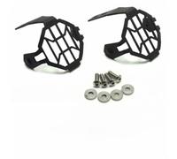 Parte de malla de acero negro para BMW serie GS - Cubierta protectora resistente para faros delanteros R1200GS F800GS
