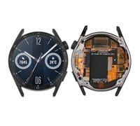 Parte de reemplazo de Reloj Pantalla LCD de edición de Cable Dual y digitalizador Conjunto Completo con Marco para para Huawei Watch GT 3 46MM JPT-B19 Accesorios