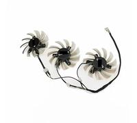 Parte de refrigeración de la computadora Ventilador de refrigeración de 2.953 in T128010SU de repuesto compatible con GTX 670 680 980 GTX 1080 Ti 1060 1070 Ti ventilador enfriador de tarjeta de vídeo