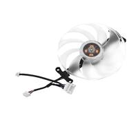 Parte de refrigeración de la computadora Ventilador de refrigeración for tarjeta gráfica con cojinetes de bolas de remolque y RGB Hellhound T129215BU for RX 7900GRE 7900XT 7900XTX(Fan - 1PC)