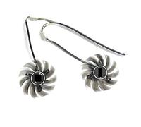 Parte de refrigeración de la computadora Ventilador GPU 4PIN 75MM FD7010H12S Compatible con R7 260X GTX 1050Ti 660 760 750Ti Accesorios de reemplazo de tarjeta gráfica