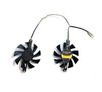 Parte de refrigeración de la computadora Ventilador GPU 4PIN 85MM 75MM RX580 accesorios de repuesto compatibles con RX580 8GB 256Bit 2048SP GDDR5 refrigeración de tarjeta gráfica(85MM)
