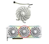 Parte de refrigeración de la computadora Ventilador GPU de 4 pines y 88MM, Compatible con RTX 3060TI 3070 3070TI 3080 3080TI, accesorios de repuesto for tarjetas gráficas de juegos(G)