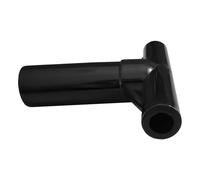 Parte de trampolín - PP 8,8 x 7,6 cm | Expansión repuesto cercado | Conector rápido tubo tapón junta en T tope fijo para reparación seguridad exterior uso
