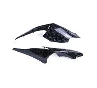 Parte del capó Protector Lateral De Carenado para Motocicleta, Fibra Carbono, Paneles Laterales Traseros, Cubierta Protectora, Accesorios para BMW M 1000RR 2019-2022(Black-Glossy)