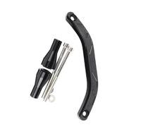 Parte del Mango para 150 XC-W 150XC-W 2020 2021 2022 2023 Accesorios para Motocicletas Asiento Trasero De Aluminio para Pasajero Asa Mano Barra Agarre Riel(Nero)