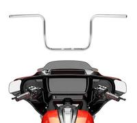 Parte del manillar Accesorios Para Manillar Tipo "Ape Hanger" De Motocicleta Con Elevación 12" Y 14" Para Harley Street Glide FLHX 2024-2025 Ultra FLHXU 2025-2026(12" Chrome)