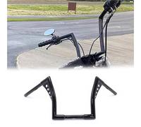 Parte del manillar Para Harley Softail Night Train EFI FXSTBI 2001-2006 FXSTB 1998-2009 Manillar Tipo "Ape Hanger" Para Motocicleta Con Elevación De 10/12/14/16" Y 1" Altura(Nero,12 inch)