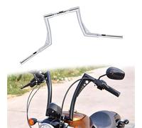 Parte del manillar Para Harley Softail Night Train EFI FXSTBI/B 1999-2009 Para Deluxe FLSTN/I/ 2005-2019 Manillar Tipo "Fat Ape Hanger" De 12/14/16" Accesorios Para Motocicleta(Chrome,12 inch)