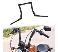 Parte del manillar Para Harley Softail Night Train EFI FXSTBI/B 1999-2009 Para Deluxe FLSTN/I/ 2005-2019 Manillar Tipo "Fat Ape Hanger" De 12/14/16" Accesorios Para Motocicleta(Nero,14 inch)