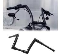 Parte del manillar Para Harley Softail Night Train FXSTB/I 1998-2009 Deuce FXSTD/I 2000-2007 Accesorios Para Motocicleta: Manillar Fat Ape Bar Negro Brillante De 1.5" (10/12/14")(12 inch)
