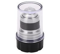 Parte del objetivo del microscopio, 100X lente del microscopio de latón aleación de aluminio fácil llevar para el estudio