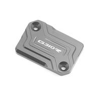 Parte del Tanque CNC Depósito De Líquido Frenos Delantero Cubierta Aceite Tapa Protección Motocicleta para BMW G 310R G310R G310 R 2016 2017 2018 2019 2020 2021 2022(Grey)