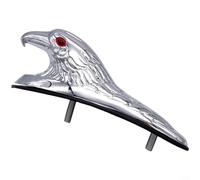 Parte delantera de aluminio para guardabarros para motocicleta y bicicleta eléctrica con diseño de cabeza de águila compatible con diseños de horquilla estándar (B)