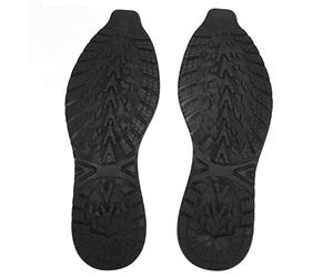 Parte inferior del zapato Reparación de suela completa Reemplazo de goma DIY Cortable Elástico Antideslizante Resistencia al deslizamiento Suelas completas para zapatillas de (41-44)