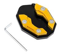 Parte Placa De Extensión Para Caballete Lateral Motocicleta Para YAMAHA Para Forza NSS300 NSS350 TR300 GSX250R Extensor Soporte Motocicleta Almohadilla Extensión Soporte(Oro 1)