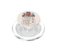 Parte Superior 5 Películas de Terror Maestro Humor Escuela Parodia de películas PopSockets PopGrip para MagSafe