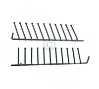 Parte superior compatible con Bosch 12004140 filas de púas plegables para lavavajillas