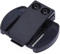Parte superior de la tienda Bluetooth motocicleta casco soporte intercomunicador auricular clip soporte V6 BT 1 unids
