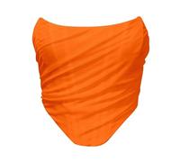 Parte superior de sujetador para mujer para mujer, ropa interior para el vientre, naranja, L