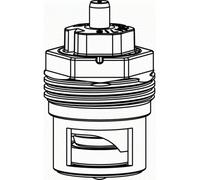 Parte superior del termostato Heimeier, V-exact II - 3700-02.300