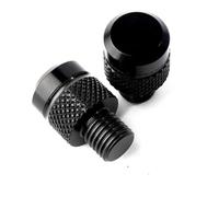 Parte Trasera Accesorios De Enchufe para Espejo Retrovisor Lateral Motocicleta, para Kawasaki para Vulcan S 650 VN650 para VulcanS(Nero)