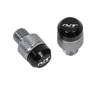 Parte Trasera Accesorios para Motocicletas CNC, Tapones para Espejos, Tornillos Y Tapas para Honda NT1100 NT 1100 DCT DCT1100 2021-2025(Grey)